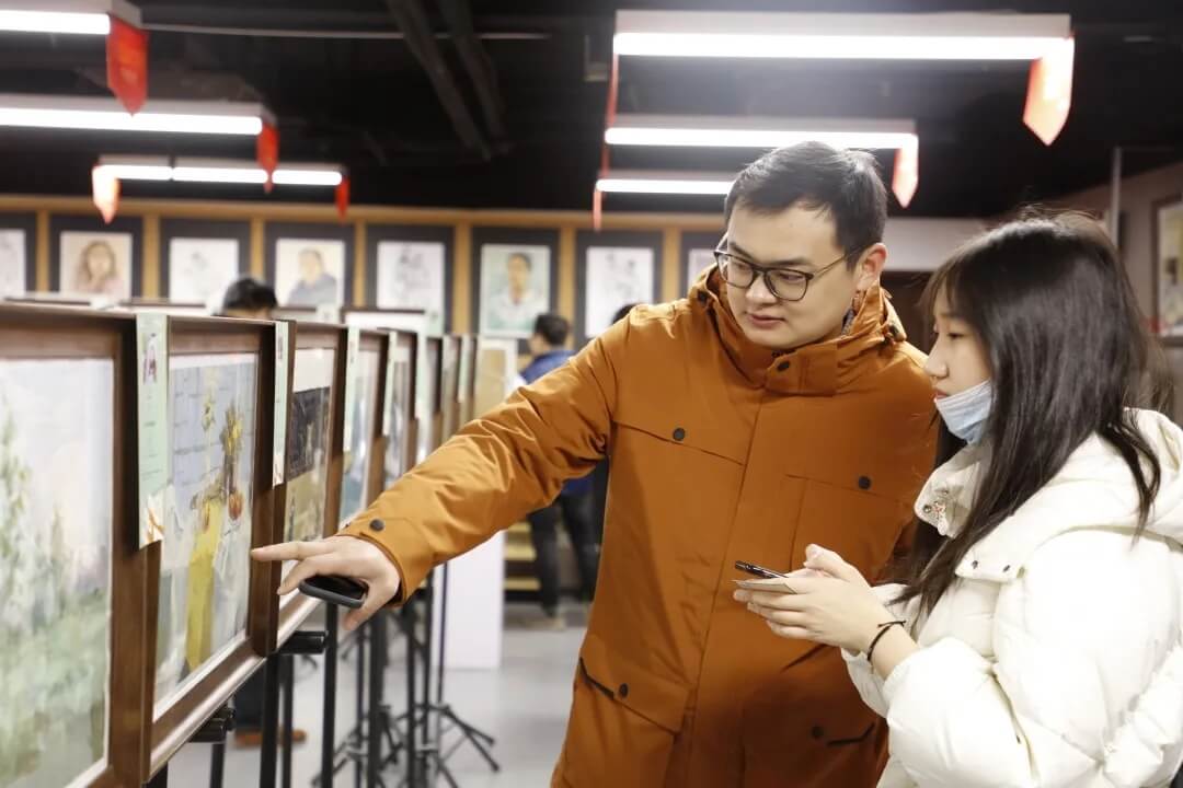 新年第一展，你打卡了嗎？江蘇畫室老師帶你來打卡！22